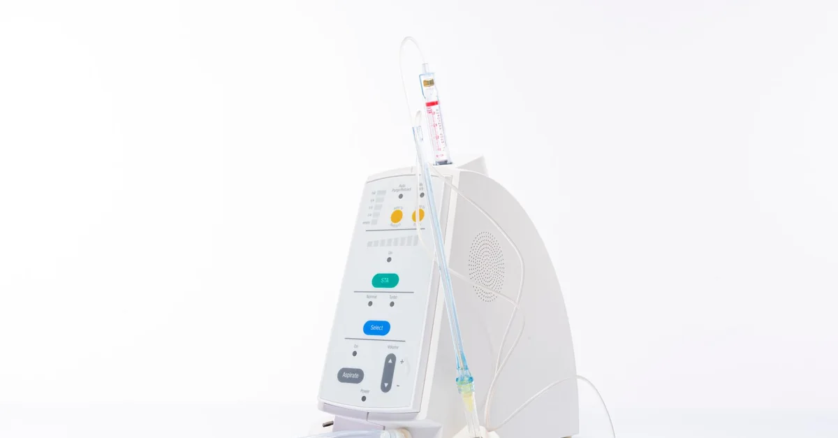 A clean, modern medical device on a white background for healthcare settings.